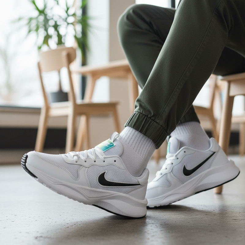 کفش ورزشی مردانه نایکی مدل Zoom-سفید