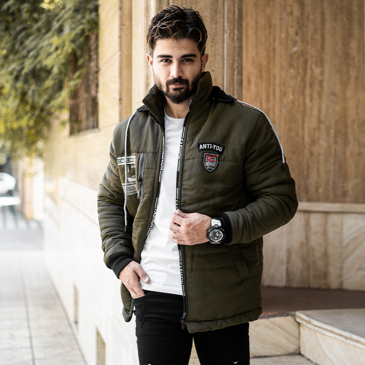 کاپشن مردانه مدل Fardad