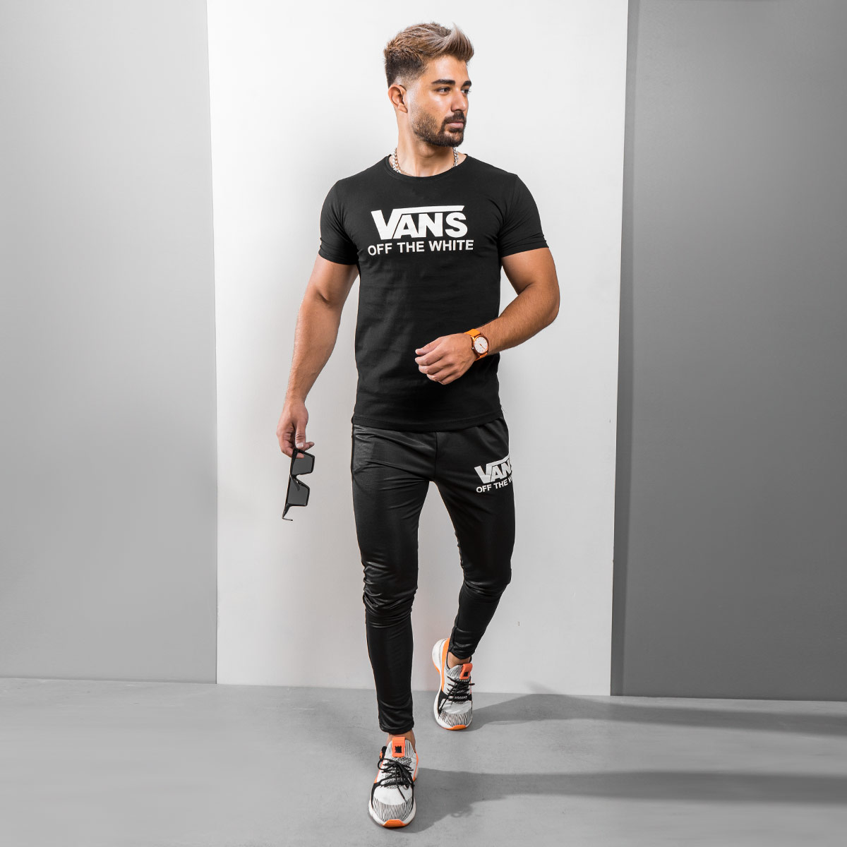 ست تیشرت شلوار Vans مردانه مدل Salini