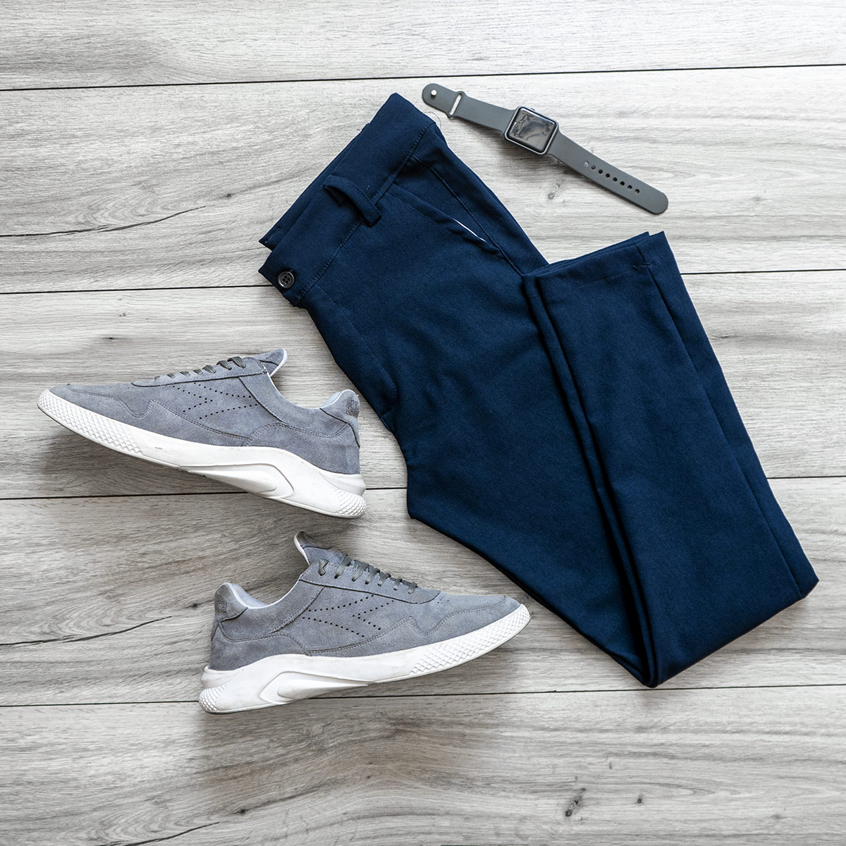 شلوار Parsa مردانه سرمه ای مدل Lovian