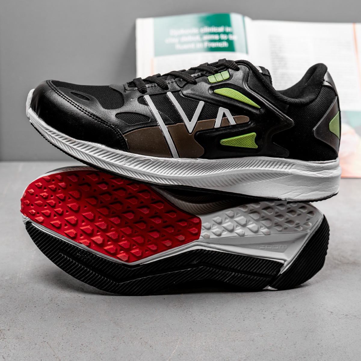 کفش ورزشی Nike مردانه مشکی سبز مدل Cobi