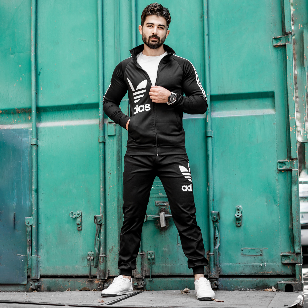 ست سوییشرت شلوار Adidas مردانه مدل Rito